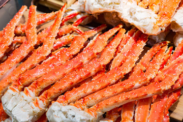 冬の味覚 カニ -大阪の台所 黒門市場-