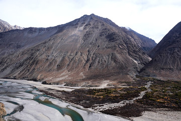 The Rock Mountain from leh ladakh 