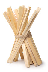 Birch waste wood for kindling