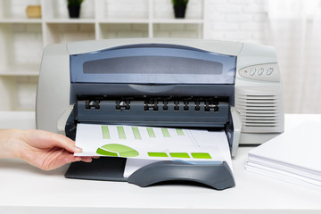 printer in office