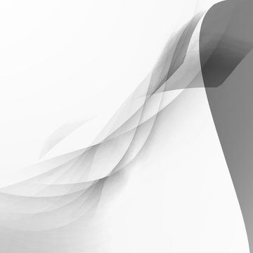 Abstract Line and Curves in transparency background and gradient color for background