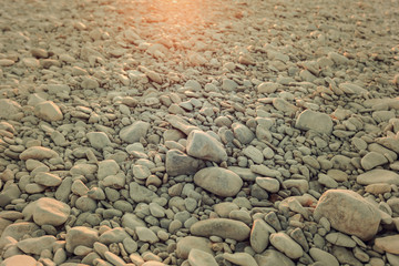 Pebbles in the sun.