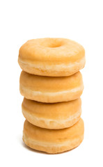 small donuts isolated