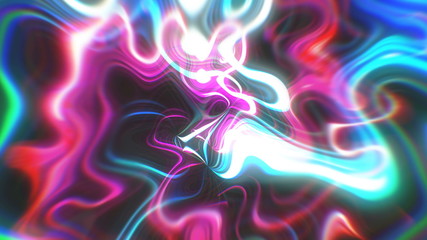 Fototapeta na wymiar Abstract glow energy background with visual illusion and wave effects, 3d rendering computer generating