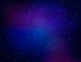Abstract cosmos background with stars