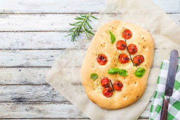Traditional Italian Focaccia