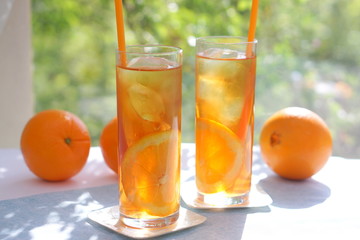 アイスティーオレンジ