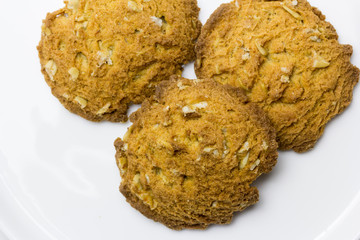 Galletas artesanas con avena