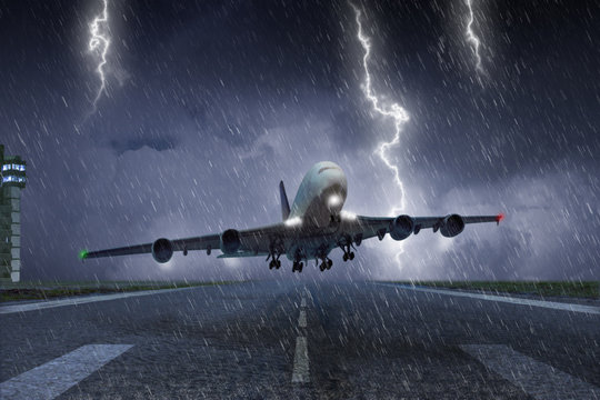 Passagierflugzeug Modell