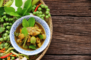 thai food curry original Southern Thailand