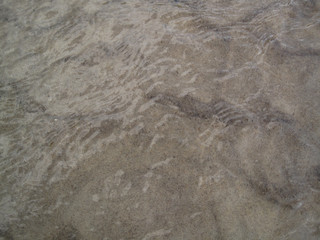 the surface of the Bolshaya Kokshaga river