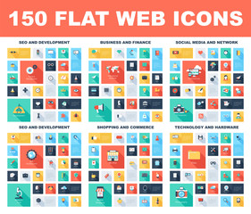 Flat Web Icons