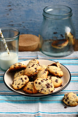 Homemade chocolate chips cookies