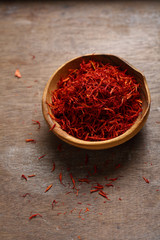 Traditional saffron spice
