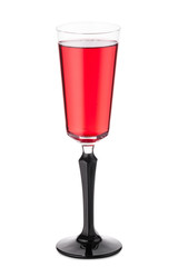 Kir Royal traditional cocktail