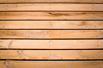 Fototapeta premium Brown old wood texture with knot background