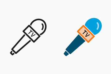 Mic vector icon