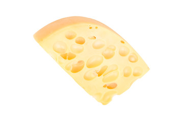 Cheese with holes
