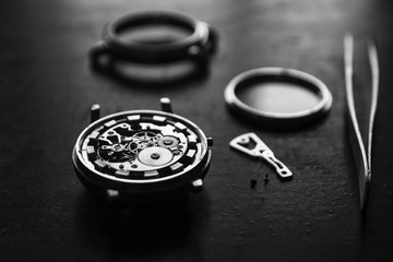 Mechanical watch repair