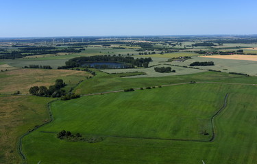 Obraz premium Landschaft südlich Anklam