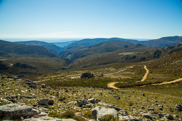 Windy roads thought the mountains