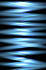Abstract blue vertical fractal light vector background, EPS10