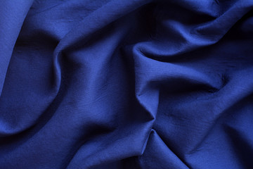 blue fabric background