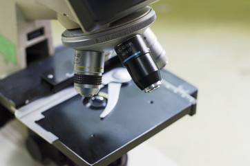 Light microscope scientific equipment