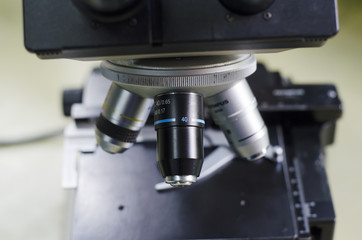 Light microscope scientific equipment