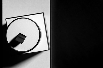 Luxury gift cases seen from above