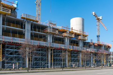 Kiel Baustelle eines Parkhauses am Bahnhof