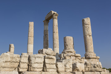 Temple of Hercules of the Amman Citadel complex (Jabal al-Qal'a), Amman, Jordan