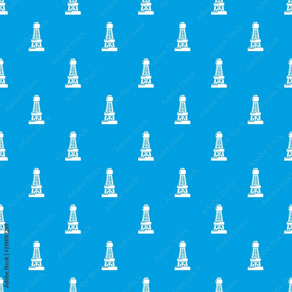 Poster power line pattern vector seamless blue repeat for any use