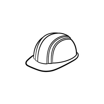 Continuous Line Drawing Of Safety Helmet For Industrial Company Worker  Minimalist Design Vector Illustration, Wing Drawing, Rat Drawing, Pan  Drawing PNG and Vector with Transparent Background for Free Download