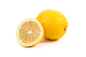 lemon isolated on white background
