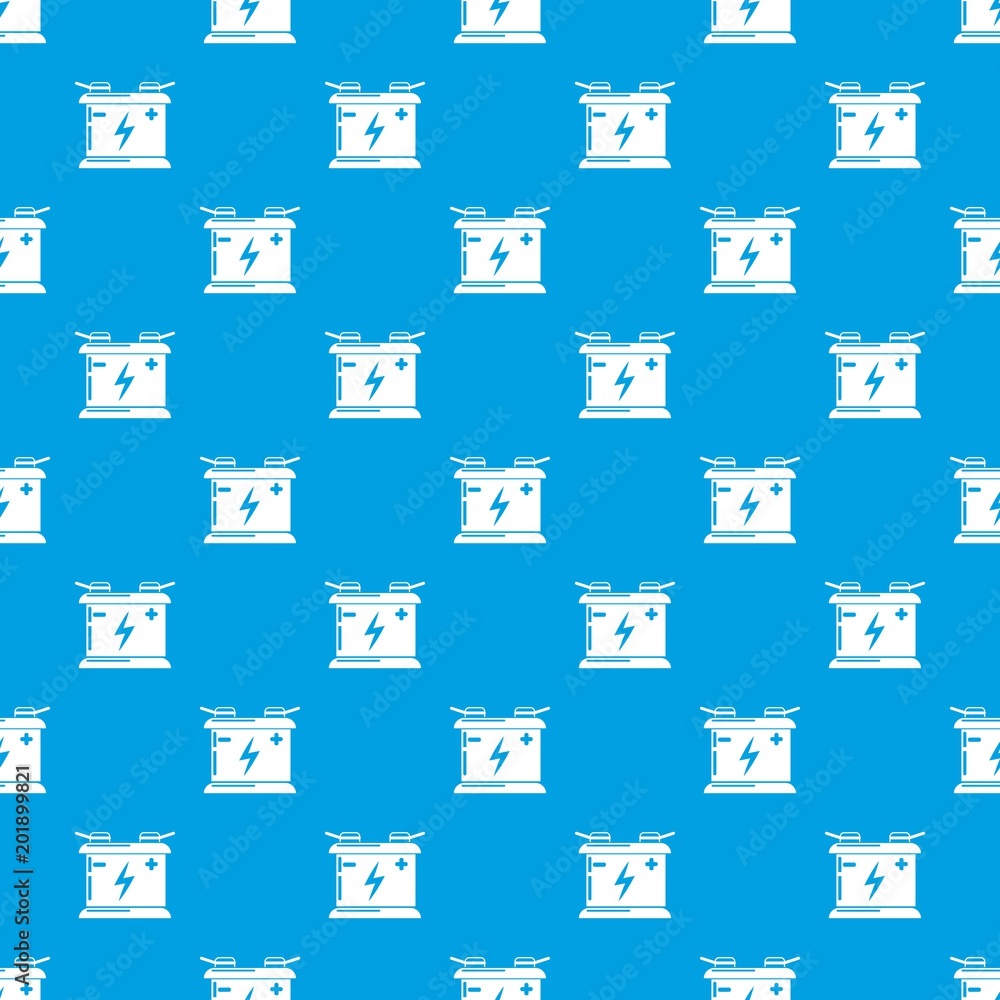 Poster accumulator pattern vector seamless blue repeat for any use