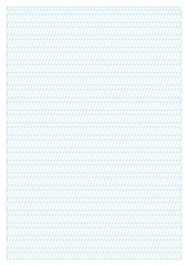 Vector blue calligraphy practice paper A4 size, printable, slanting lines every 3.5 mm, can be used for lettering and handwriting - obrazy, fototapety, plakaty