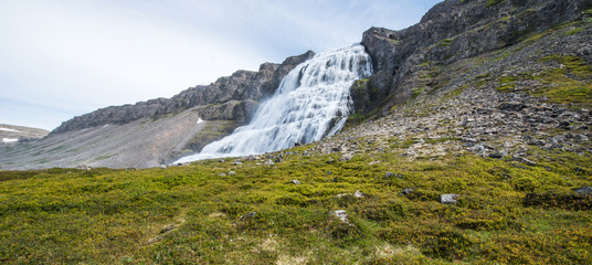 Dynjandi waterfall