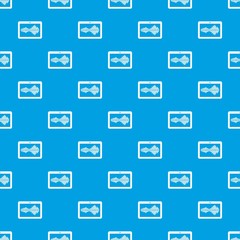 Tablet pattern vector seamless blue repeat for any use