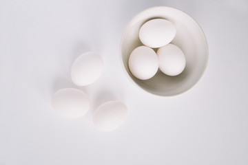  plate of boiled eggs