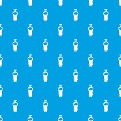 Perfume bottle glamour pattern vector seamless blue repeat for any use