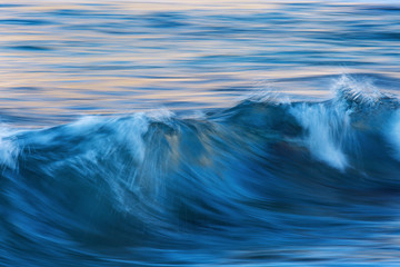 Motion of waves in ocean