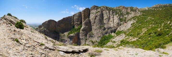 Rocky hills in Spain
