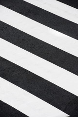 Fototapeta premium Zebra crossing view