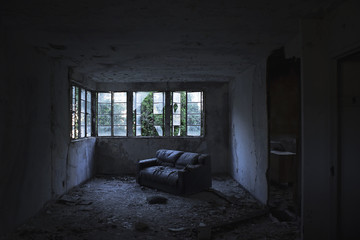 Fototapeta na wymiar Abandoned Room