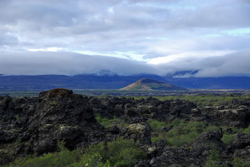 Fototapeta na wymiar Travels in Iceland present fantastic landscapes to photographers