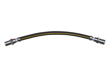 Brake hose for a car isolated on a white background