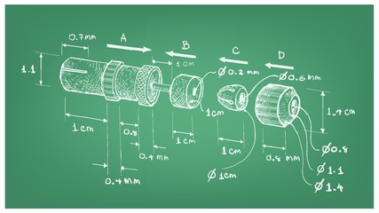 Dimension of TV Aerial Plug or Television Connector