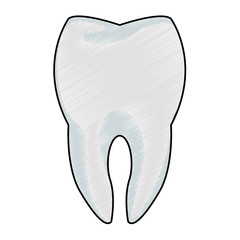 Tooth isolated symbol vector illustration graphic design