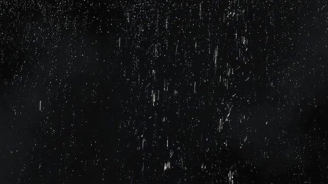 Rain drops on glass 4K Loop/ Video rain drops on glass with smoke 4K Loop. Includes matte for compositing over footage or abstract background/Alpha channel is included